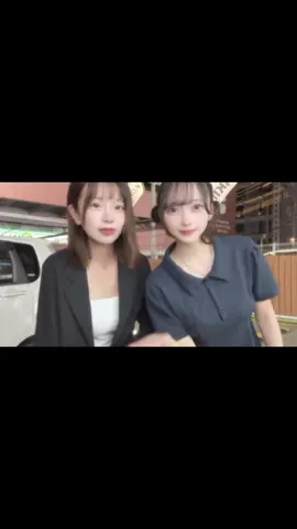 アイドルとマネージャーみたいなね^^　　　　ほんと顔がちっちゃすぎる。@ほくろ。 ⁡#君セン #友達が可愛すぎる ⁡#ilife #熊本 #06 
