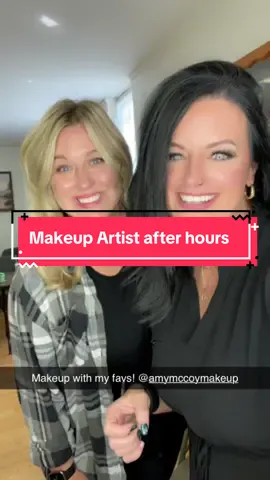 Makeup shenanigans are always the best with @Amy McCoy #followher #makeupartist #weddings #fyp #lifeoftara 