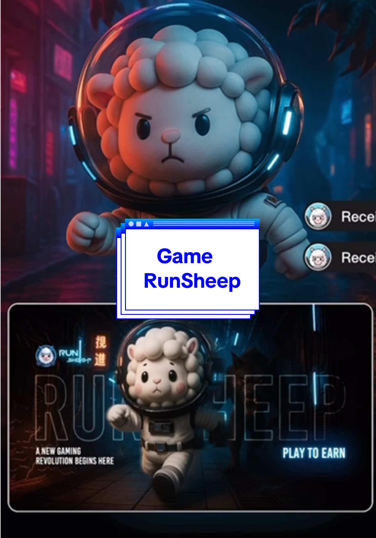 Real Marketplace, Rent Your Heroes, Or Flip Your NFTs 🌈 . 🎮 Halo semua! Hari ini aku bakal nunjukin ke kalian isi dalam platform Run Sheep 🚀✨ 🔹 Ada banyak fitur seru di sini, seperti: 1️⃣ Gacha Card (Blind Box) – buka dan dapetin card level random untuk mining! 2️⃣ Hide & Seek – mode main bareng kaya Werewolf, seru banget buat mabar rame-rame 🔥 3️⃣ Tower Defense – lawan wolf biar nggak tembus tower kamu! 4️⃣ Market – tempat jual-beli item dalam game. 5️⃣ Tutorial Download & Sign Up biar kalian gampang daftar. 6️⃣ Cara Hubungi Live Chat CS kalau ada kendala. Link in bio @Run Sheep - P2E @Run Sheep Official  Admin WA : +62 812-4176-0961 / +62 812-4176-1164 #RunsheepUpdate #runsheep #P2E #Gamefi #Game2025 