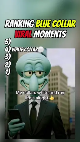 Ranking blue collar viral moments #viralmoments #bluecollar #fypツ #bluecollarspongebob #rankingthings 