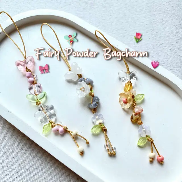 it’s gonna be limited fairy bagcharm😳🤏🏻 #phonestrap #bagcharm #keychain #manikmanik #meronce 