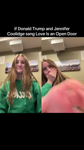 Love is an open door #fyp #funny #jennifercoolidge #trump #impressions 