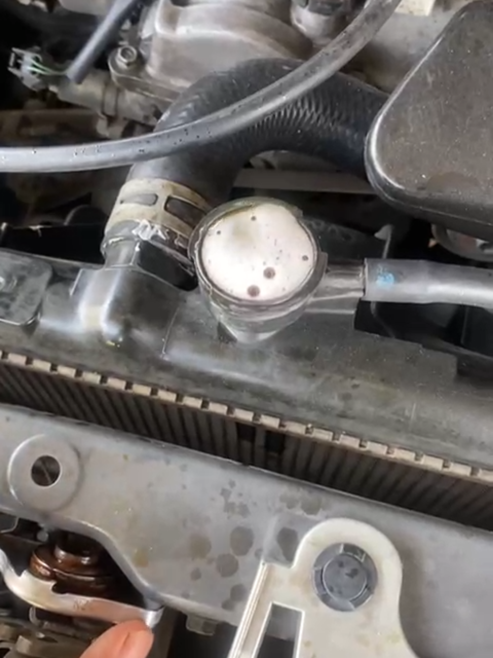 MENDING MUNDUR BOOSS ‼️ kalau di lanjut bisa bahayaa, bikin dompet kering Kondisi air radiator berbusa indikasi kerusakan pada Head Gasket. mending keluar uang ratusan ribu untuk inspeksi, dari pada rugi jutaan untuk biaya perbaikan Ragu buat beli mobil bekas ?? Pakai jasa inspeksi mobil aja Hati tenang, Dompet aman dan Senang.. #inspeksimobiltangsel #inspeksimobil #xyzabc 
