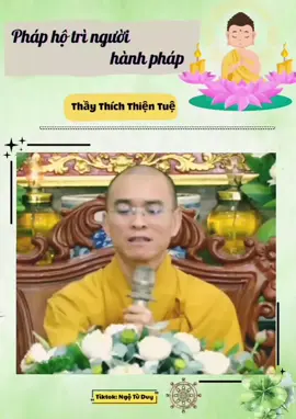 Thương ai hãy an trú họ vào Chánh Pháp vì Pháp hộ trì người hành pháp Thầy Thích Thiện Tuệ giảng  #phatphapnhiemmau #nghephapmoingay #thichthientue #cuocsong #ngotuduy 