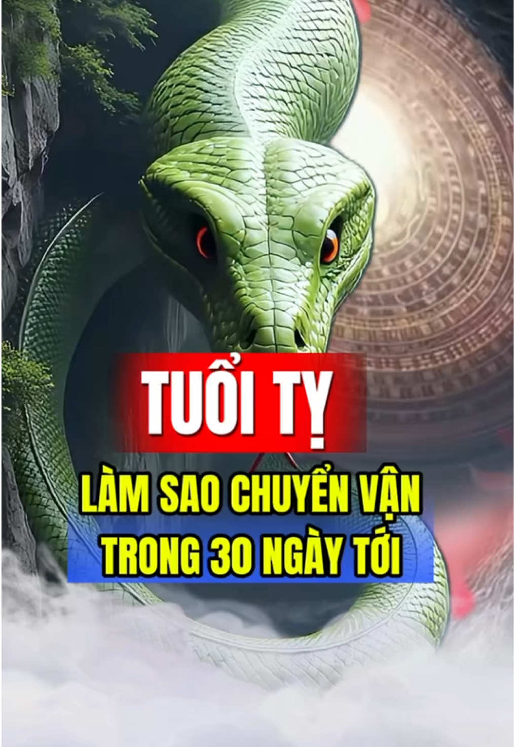 Tuổi Tỵ - LÀM SAO CHUYỂN VẬN TRONG 30 NGÀY TỚI  #bodetaman1 #tuvi12congiap #maymantailoc #phongthuytamlinh #tuoity🐍 