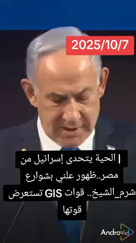 | الحية يتحدى إسرائيل من مصر..ظهور علني بشوارع شرم_الشيخ.. قوات GIS تستعرض قوتها