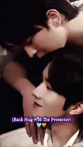 (Back Hug หรือ The Protector) สื่อถึง ความรู้สึกอยากปกป้อง ดูแล และสร้างความปลอดภัย ให้แก่ผู้ถูกกอด ทำให้รู้สึกอบอุ่น มั่นคง และไว้เนื้อเชื่อใจ โดยเฉพาะอย่างยิ่งในความ สัมพันธ์แบบโรแมนติก เป็นการแสดงออกถึงการดูแลเอาใจใส่และการเป็นที่พึ่งทางใจ.