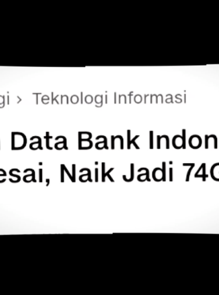 Kebocoran data Bank Indonesia wkwk...  #BankIndonesia #DataBreach #Database  #Pemerintah #Fyp