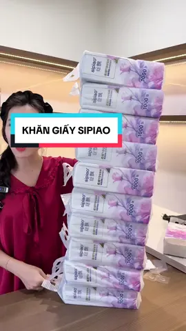 Combo 10 bịch khăn giấy #sipiao 