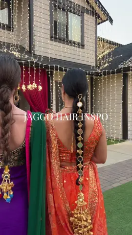 Jago braid hairstyle inspo ✨  #jaggonight #jaggohairstyle #braid #braidstyle #indianwedding @OutsideMei | explore more 🏔️ 