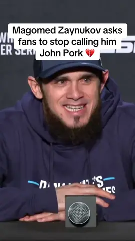 Lowkey was a fire name 💀 #UFC #johnpork #magomedzaynukov 