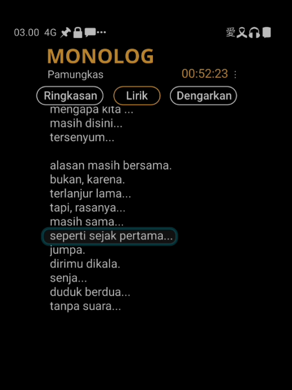 monolog#lirik #liriklagu #liriklaguviral #masukberanda 