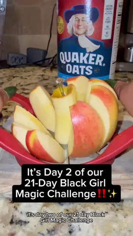 It’s Day 2! Tap in and share your progress, we’re rooting  for you sis ✨ New here? Join us and start today, it’s never too late to show up for yourself. #BlackGirlMagicChallenge #ChooseYouFirst#fyppppppppppppppppppppppp #fyp 