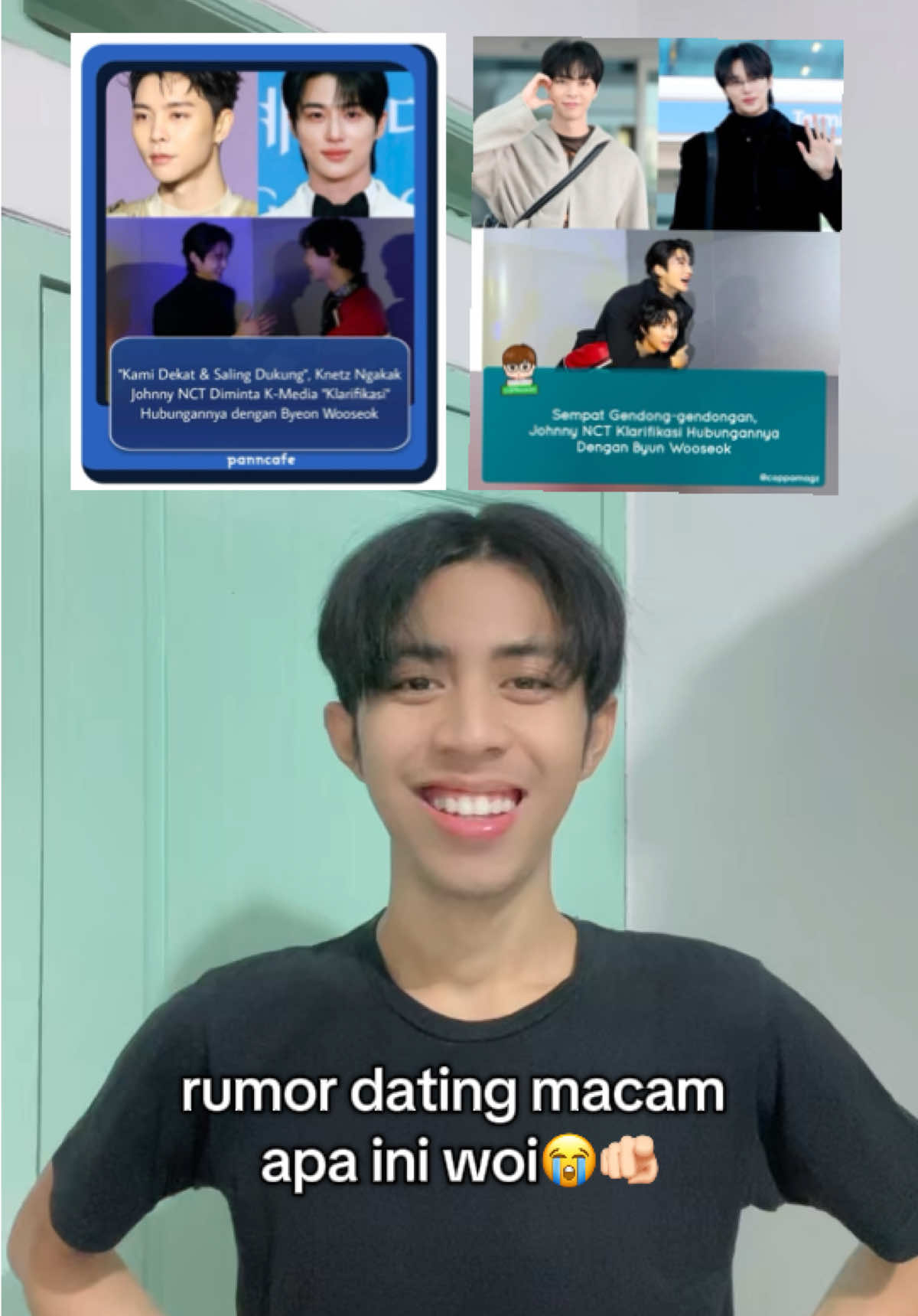 ngakak bgt woilah😭 #byeonwooseok #johnny #teguhdeniman 