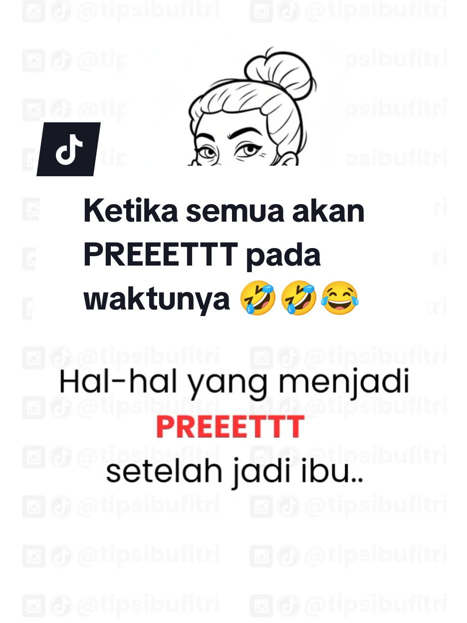 Ketika semua akan PREEETTT pada waktunya 🤣  Kadang kita udah punya banyak ekspektasi pas belum jadi ibu… tapi realitanya malah jauh banget 😅 Ada yang ngerasa gini juga gak, Bun? #pusingnyaemakemak #dramaiburumahtangga #curhatanseorangibu #tipsibufitri 