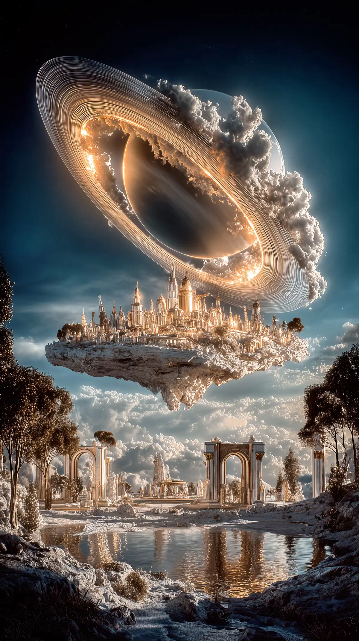 Wallpapers4k #wallpapers4k #sanctuary #dreamscape #aiart #壁紙4k 