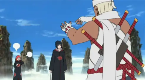 Killer Bee vs sasuke . Sasuke salvo por roteiro de novo?#fouryou#fyp#narutoshippuden#sasuke#killerbee 