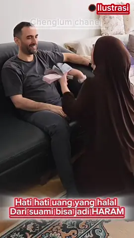Hati hati uang yang jadi halal dari suami bisa jadi haram #hatihati #keberkahan
