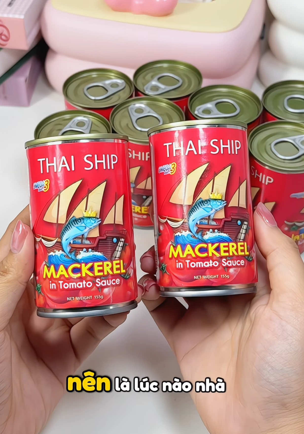 Cá nục sốt cà Thái Lan Thai Ship combo 10 hộp giá siêu hời #canucsotca #casotca #cahop #cahopthailan #canucthaiship 