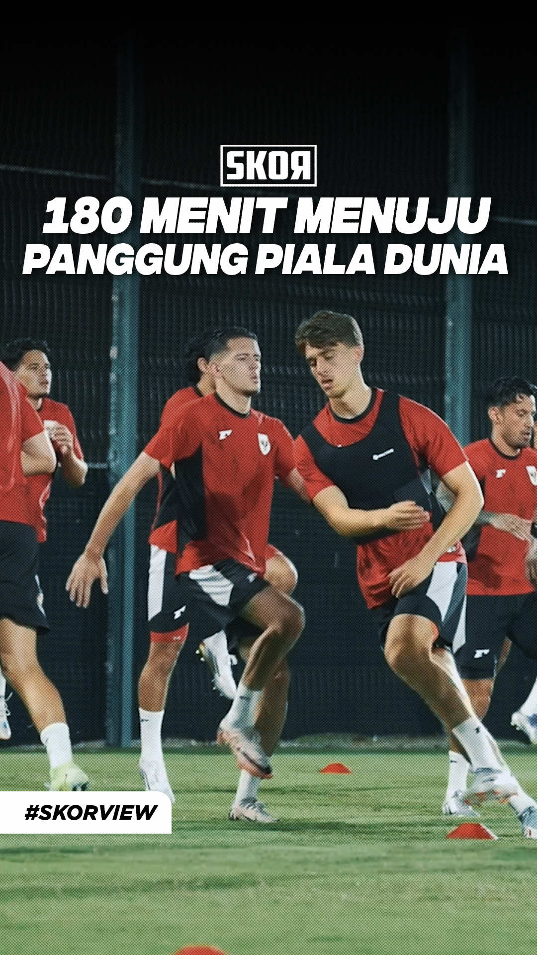Semakin dekat ke kick off pertandingan pertama Round 4 Kualifikasi Piala Dunia 2026 zona Asia. Deg-degan ga Skorer? doc: @timnasindonesia  #skorview #timnasindonesia #kitagaruda #olahragatiktok 