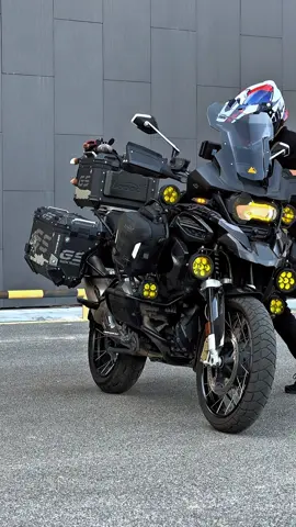 If you won’t let me ride, then next time on the motorcycle trip, you ride— I’ll be the mudguard. 😂 #BMW1250ADV #RallyBike #Motorcycle #BMW1250GS  #Bikelife 