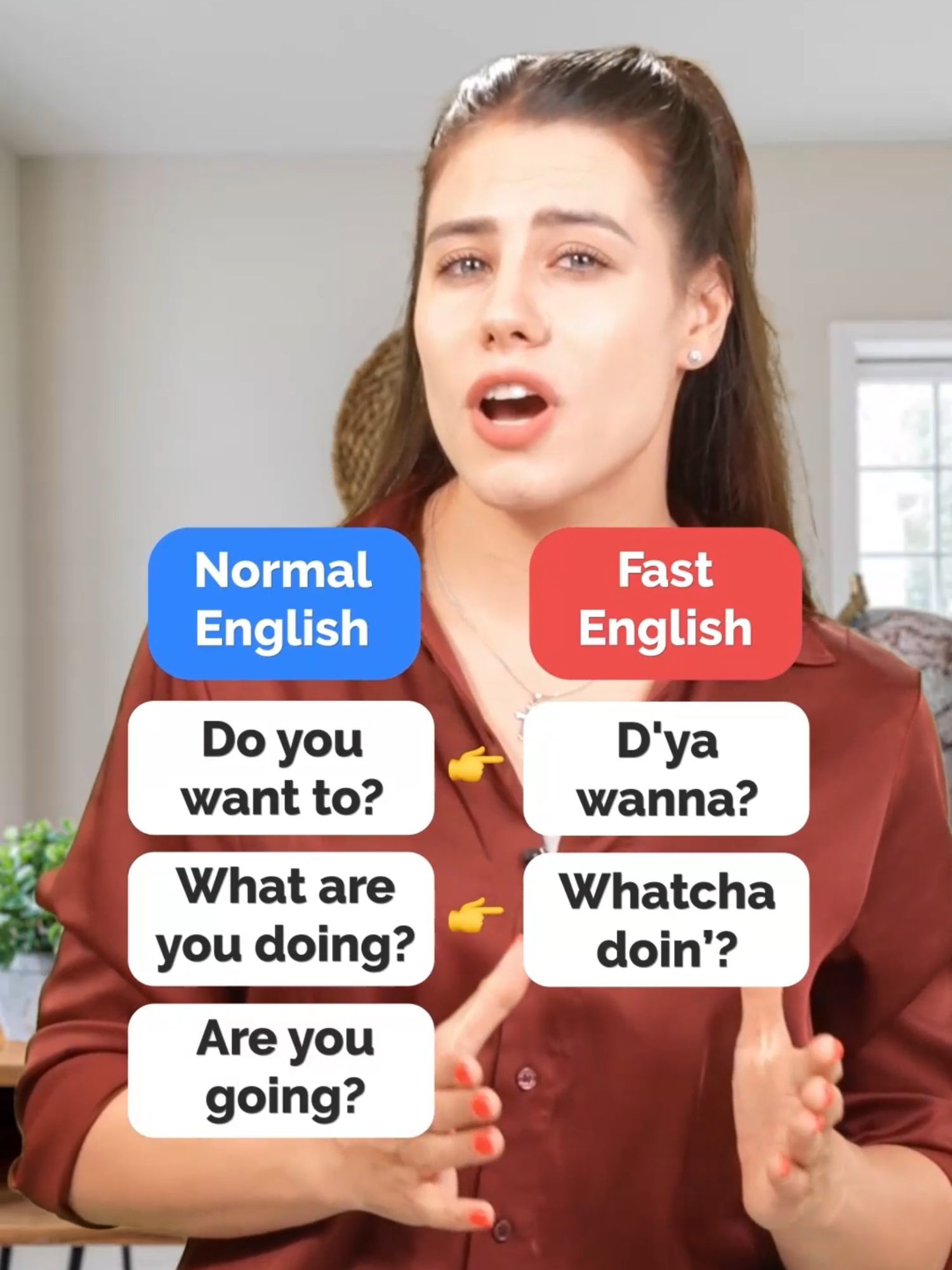 Speak Fast - Contractions in Questions  #learnenglish #fluentjoy #englishlesson #aprenderingles #inglesfacil #anglaisfacile #英語フレーズ #ภาษาอังกฤษวันละคํา #tienganh