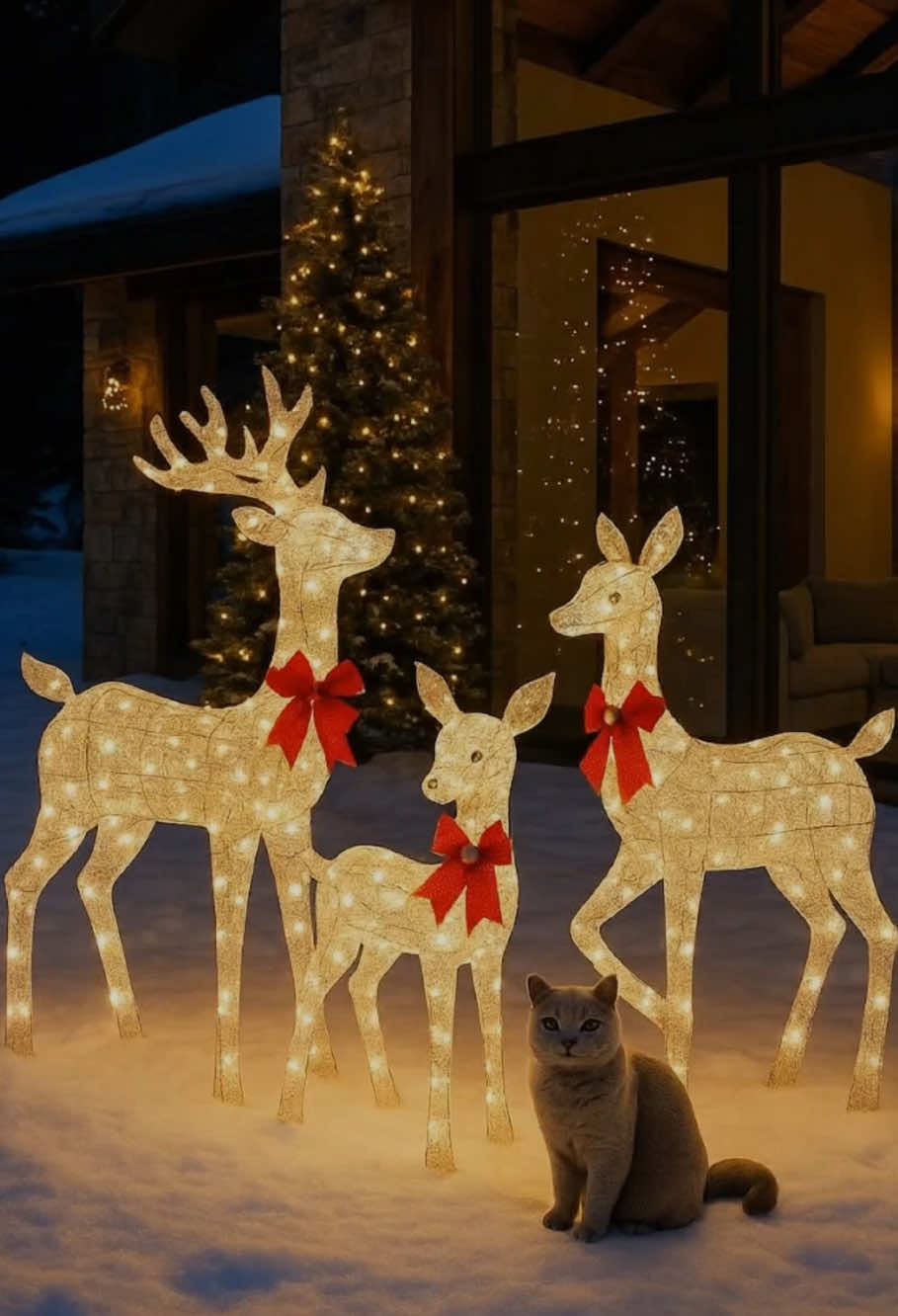 These little reindeer aren’t just here to shine—they’re here to party! 🎉🎄 Light up your holidays with our 3-piece LED reindeer set + festive stickers 🎁✨ Warning: Side effects may include uncontrollable decorating and endless smiles 😄🎅 #ReindeerSquad #SleighAllDay #ChristmasVibes #HolidayGlowUp #StickerFun   