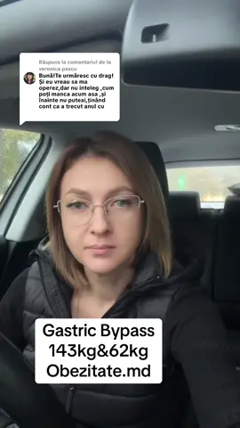 Ca răspuns pentru @veronica pascu #obezitate #slabit #dupăOperație #târziudarperfectă #bariatricsurgery 