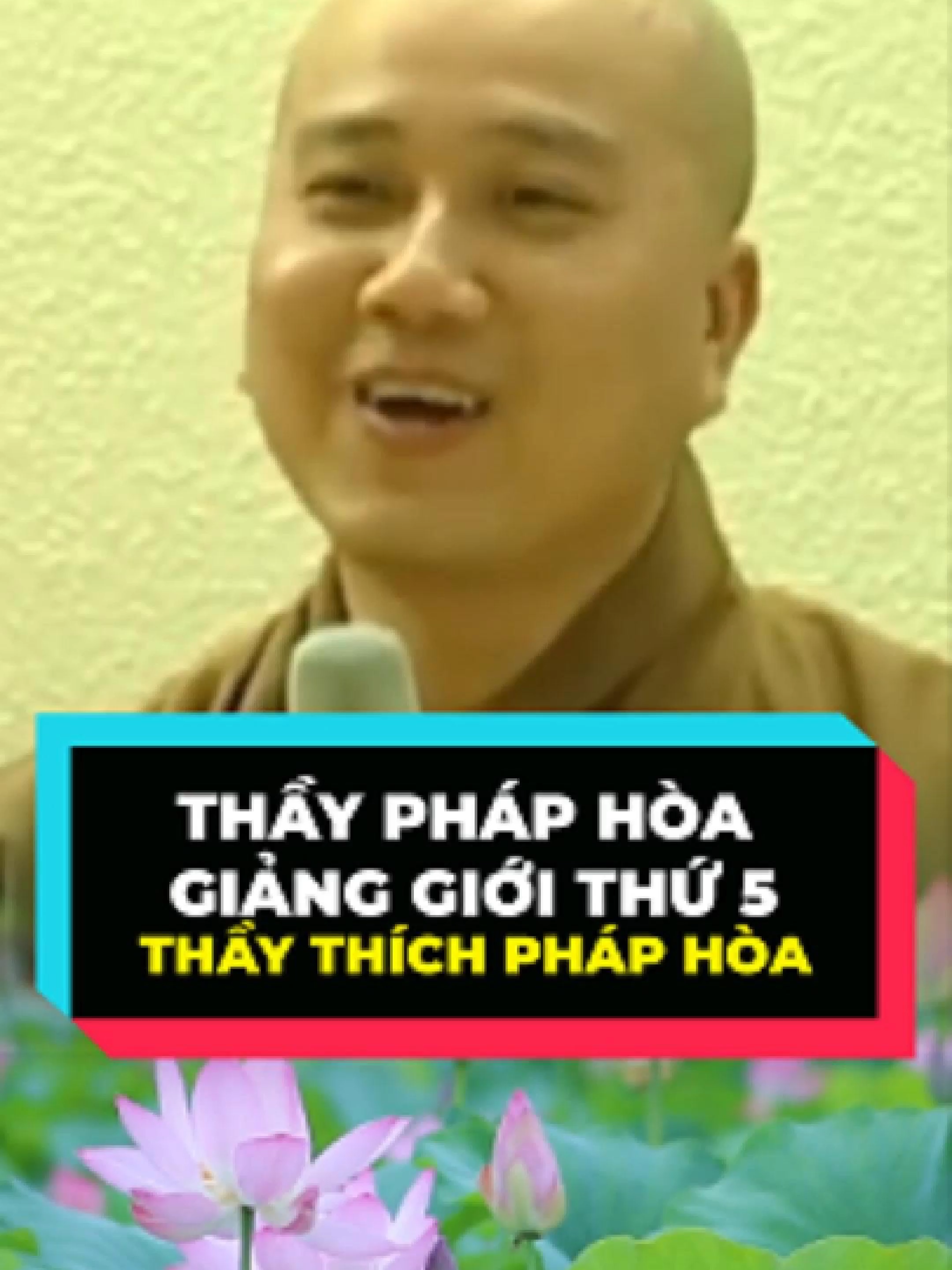 Thầy Pháp Hòa giảng giữ giới thứ 5#tiktok #chualanh #thichphaphoa #tamandoilanh #PhatGiaoVietNam #ThayThichPhapHoa