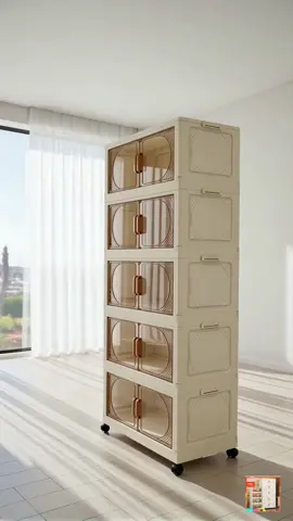 💬Caption & Hashtag SEO: Almari simpanan plastik moden dengan pintu magnetik dan roda mudah alih reka bentuk kemas muat banyak barang sesuai untuk dapur bilik atau ruang tamu cepat beli sekarang sebelum stok habis #almari #storagerack #rakpenyimpanan #almariroda #organizerumah 