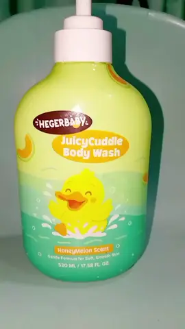 Hegerbaby JuicyCuddle Baby Wash Cherry + Melon - Deep Cleansing,Long-Lasting Fragrance Body Wash #fyp #forbabies #babywash #bodywash 