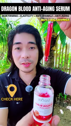 Replying to @ginamagalona7 #dragonblood #serum #antiaging #skinfirming #ceramidemoisturizer 