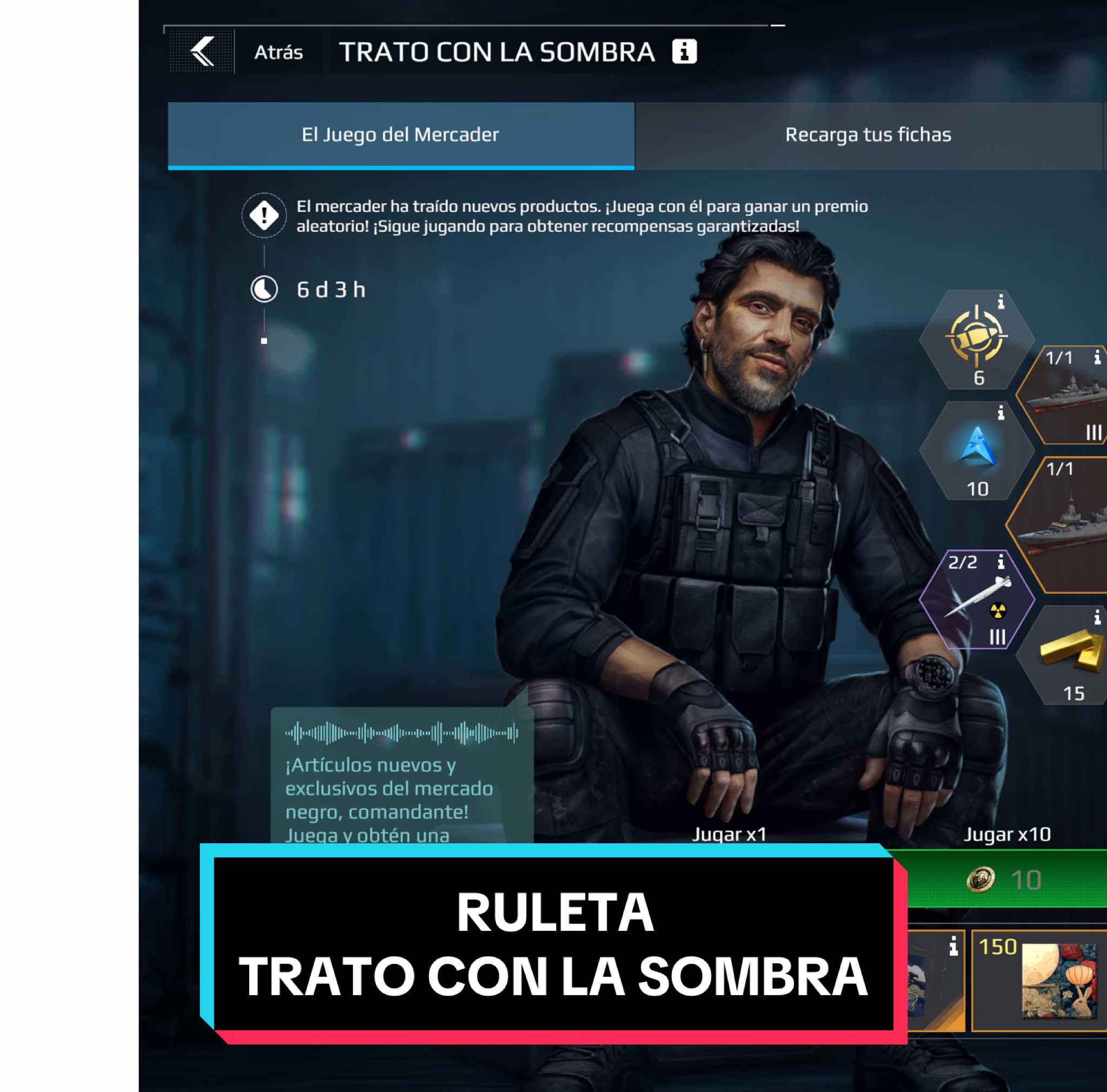 Ruleta Trato Con La Sombra 🌚🔥 Te lograste sacar algún barco capitán? #adita333 #modernwarships #modernwarshipsgameplay #mw #mwttankbattles 