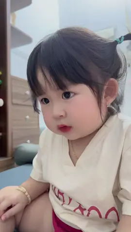 Vỡn mặt hả bà dà #baby #embedangyeu #babylove #babytiktok #babycute 