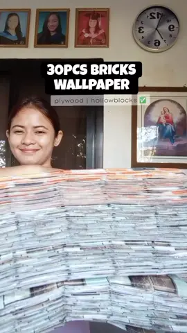 #diywallpaper #brickswallpaper #homedecor 