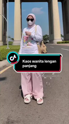 Kaos wanita lengan panjng terbaru ✨🌼 #kaos #kaoswanita #kaoslenganpanjangwanita 
