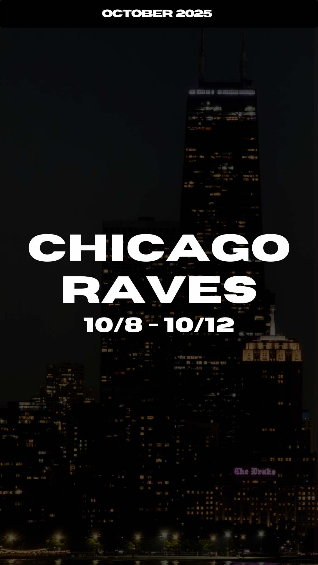 share this with someone you want to rave w/ ⤵️🍄 wednesday (10/8) 🎵 intimate house sessions at masada / 21+  thursday (10/9) 🎵 a party called tribe at penny whistle / 21+ 🎵 synthetic at podlasie club / 21+ friday (10/10) 🎵 san pacho at cermak hall / 18+  🎵 visages at the point / 21+ 🎵 baynk at outset / 18+ 🎵 flosstradamus at ramova theatre  / 18+ 🎵 vastive at sound-bar / 21+ 🎵 amtrac at spybar / 21+ 🎵 baauer at bookclub chicago / 21+ 🎵 rebuke at prysm / 21+ 🎵 echogenesis at smoke & mirrors / 21+ 🎵 lucca save at the electric hotel / 21+ 🎵 format x research & development at smart bar / 21+ 🎵 a night of ghetto house at arbella / 21+ saturday (10/11) 🎵 dombresky + walker & royce at radius / 18+ (I’ll be here) 🎵 torren foot x airwolf paradise at prysm / 21+ 🎵 bullet tooth at the point / 21+ 🎵 adventure club at ramova theatre  / 18+ 🎵 saxquatch at the bottom lounge / 21+ 🎵 surf mesa at sound-bar / 21+ 🎵 fiddles at the electric hotel / 21+ 🎵 ignant takeover at bourbon and divison / 21+ 🎵 circle d’oro secret location / 21+ 🎵 ccl at smoke & mirrors / 21+ 🎵 sistek at spybar / 21+ 🎵 leon vynehall at smart bar / 21+ 🎵 edm night at replay lincoln park / 21+ 🎵 masquerade at galeria / 21+ 🎵 ydg at concord music hall / 18+ 🎵 Kellie Allen at the bassment HC / 21+ sunday (10/5) 🎵 aftr brunch at masada / 21+ 🎵 sluts party at jackhammer / 21+ 🎵 sundown sundaze at prysm / 21+ 🎵 smartbar presents queen / 21+ super excited for @WALKER & ROYCE at @RADIUS CHICAGO , and if you want a chance to win free tickets… head to @houseofjandra on insta to enter my giveaway 😉  #chicagoedm #chicagoraves #houseofjandra #ravescene #chicagohousemusic #chicagotechno #chicagobassmusic #thingstodochicago #chicagothingstodo #chicagomusicscene #ravecommunity 