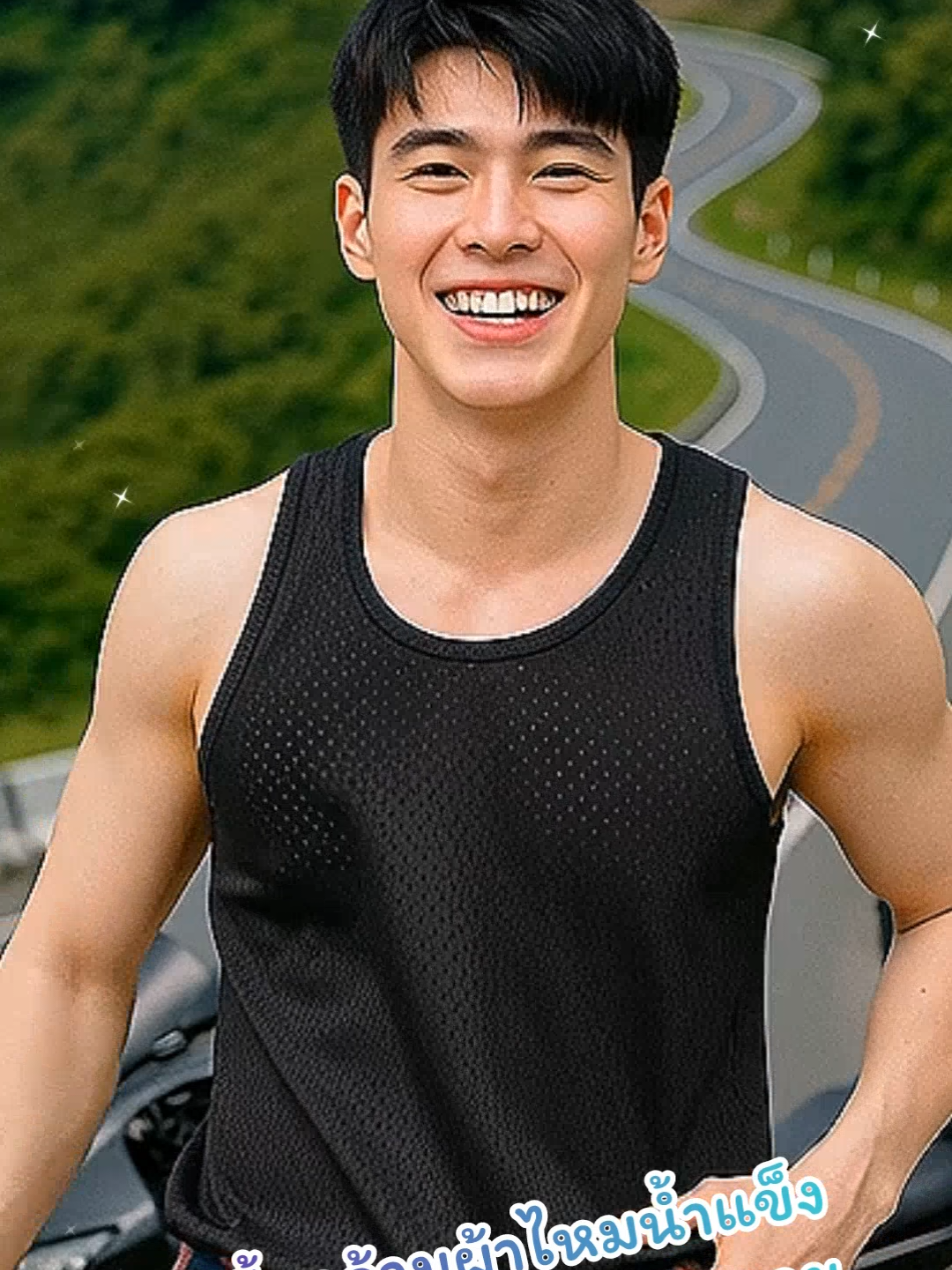 #เสื้อกล้ามผ้าไหมน้ำแข็ง #เสื้อใส่สบาย #เสื้อออกกำลังกาย #ของมันต้องมี #เสื้อกล้ามผู้ชาย 