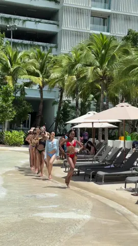 Turning up the heat in Hua Hin! The MGI 2025 queens are serving looks and confidence at Vana Nava. 🔥💦 . #MGI2025 #MGI #LINEMAN #GrandExperiences #MissGrandInternational