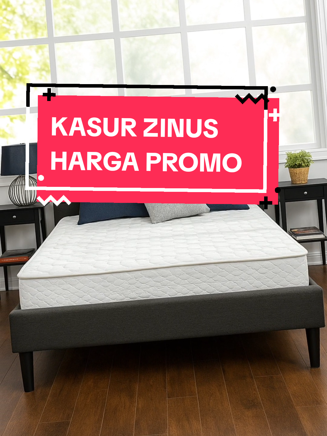 springbed zinus harga murah tebal 20 cm , yuk order sekarang sebelum kehabisan  #springbedzinus #kasurzinus #kasurmurah 