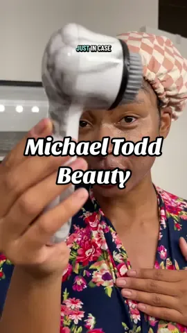 I love a god skincare device and this soniclear from @Michael Todd Beauty is keep my skin right and tight! I didn’t know I needed this until I had it to be honest! But now it’s a regular part of my routine! #soniclear #skincaredevice #antimicrobial #antiaging #deepcleansing 