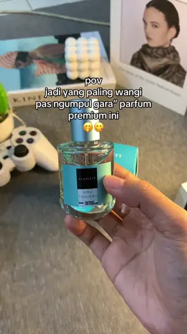 biru samudra🥶#scarlettparfume #parfumtahanlama 
