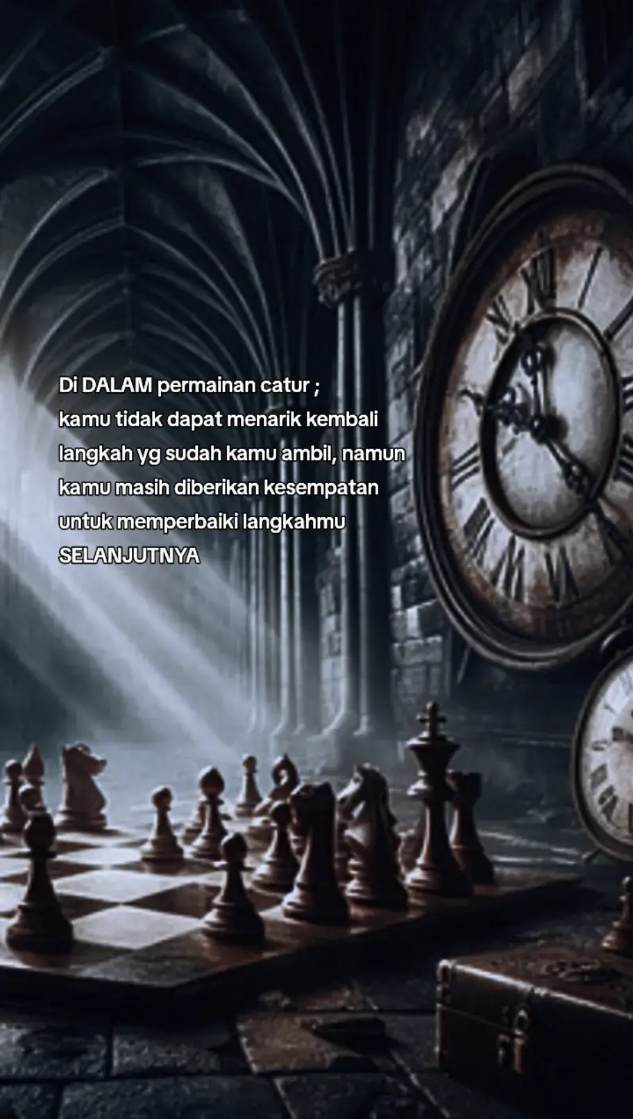 Sesali kesalahannya, perbaiki langkah selanjutnya .. #katakata #motivation #storytime #xyzbca 