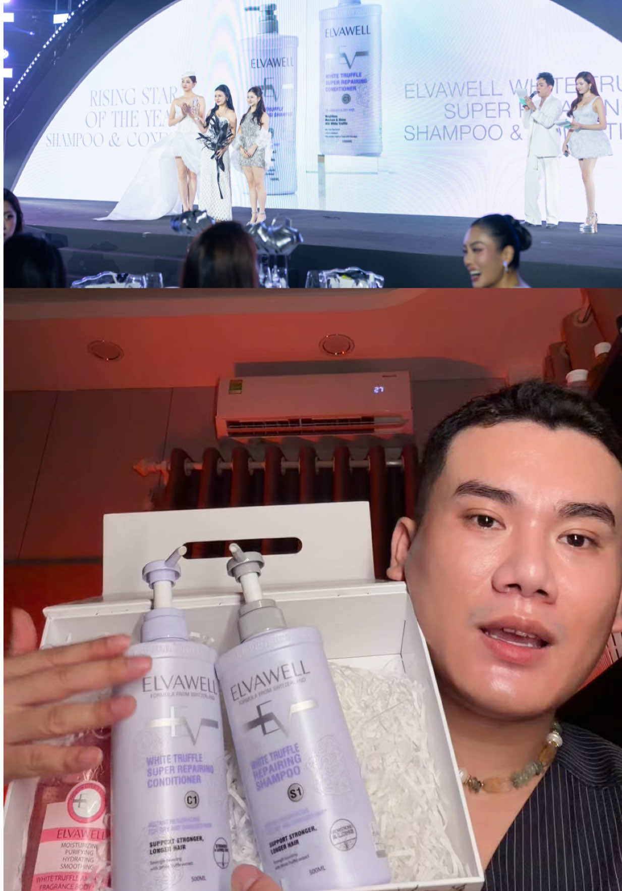 - Elvawell, thề chất lượng so với giá, mờ ê mê - 20/10 cứ dúi cho chị em cái box này - 2 năm liên tiếp brand này đại giải tại L’OFFICIEL hạng mục Rising star of the year #Elvawell #DaugoiElvawell #SuatamElvawell #quatangphunu #cunghocchamda 