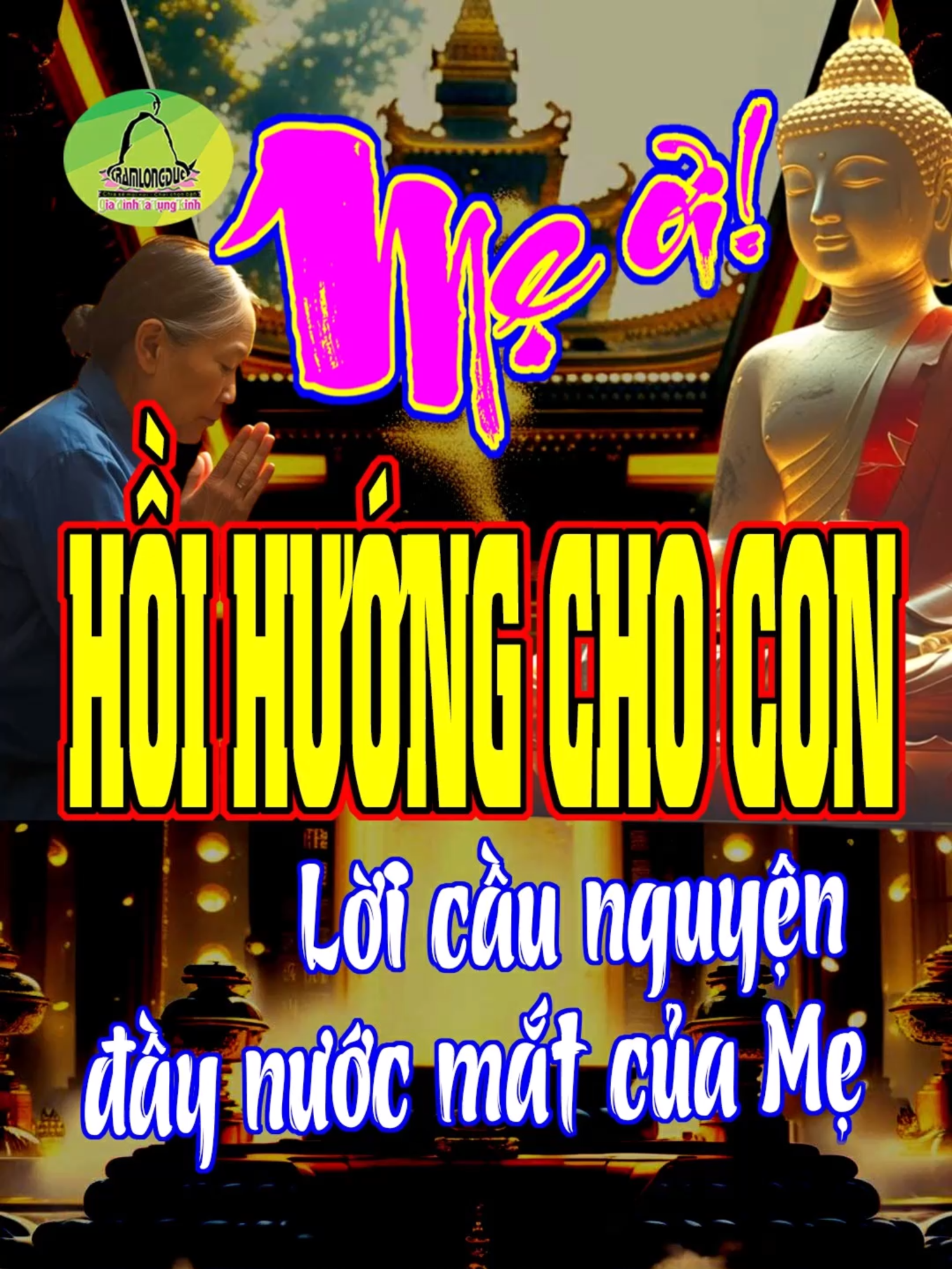 💖 Hồi Hướng Cho Con – Bài Tụng Lay Động Lòng Người Của Mẹ Bài tụng hằng ngày với chủ đề “Hồi Hướng Cho Con” là một trong những lời cầu nguyện thiêng liêng và giàu cảm xúc nhất mà một người mẹ có thể dâng lên Tam Bảo. Trong từng câu chữ, từng hơi thở, là cả một trái tim bao la – nơi tình thương, sự hy sinh, và cả những giọt nước mắt thầm lặng của người mẹ dành cho con mình. 🌾 Trong cuộc đời, có lẽ không có tình cảm nào sâu nặng và vô điều kiện hơn tình mẹ. Từ khi mang thai, sinh nở, nuôi nấng, dạy dỗ… người mẹ đã trải qua biết bao vất vả, gian truân, hy sinh cả tuổi xuân, cả giấc ngủ và cả sức khỏe chỉ mong con được bình an. Nhưng chính trong hành trình ấy, đôi khi vì vô minh, vì cuộc sống bộn bề, mẹ có thể lỡ làm con buồn, làm con tổn thương. Vì vậy, hồi hướng cho con không chỉ là lời cầu nguyện cho tương lai con tươi sáng, mà còn là một sự sám hối nhẹ nhàng, giúp mẹ gột rửa những lầm lỗi, gửi gắm cho con sự chở che bằng ánh sáng Phật pháp. 🌱  Bài tụng này nhắc nhở rằng: tình thương không chỉ là bản năng, mà cần được nuôi dưỡng bằng trí tuệ. Người mẹ không chỉ mong con cơm no áo ấm, mà còn mong con có một tâm hồn hiền lành, một trái tim biết yêu thương, một trí tuệ biết phân biệt thiện – ác. Trong từng đoạn tụng, người mẹ gửi gắm: 🍂 •	Nguyện cho con khỏe mạnh, an vui trong thân tâm. •	Nguyện cho con có trí tuệ sáng suốt, biết chọn đường lành, tránh xa ác duyên. •	Nguyện cho con gặp nhiều thiện duyên, có thầy hiền bạn tốt, gần gũi Phật pháp. •	Nguyện cho con vượt qua chướng ngại, nếu vấp ngã thì có nghị lực đứng lên, nếu lạc lối thì tìm được đường về. Bài tụng “Hồi Hướng Cho Con” không chỉ dành cho riêng một người, mà còn mở rộng đến tất cả những người mẹ, những người con, để ai cũng tìm thấy sự đồng cảm. Người mẹ đọc bài tụng này sẽ thấy nhẹ lòng hơn, thấy mình gần con hơn. Người con nghe bài tụng này sẽ thấy được tình thương vô bờ của mẹ, thấy được sự hi sinh thầm lặng và cả nỗi lòng sám hối đầy nước mắt. 🌳 Đây cũng là một bài tụng phù hợp để thực hành hằng ngày, trước bàn thờ Phật, trong gia đình, hoặc trong chùa. Khi tụng, không chỉ là đọc, mà là một sự thực tập quay về – sám hối – phát nguyện – hồi hướng. Người đọc sẽ thấy tâm an lạc, lòng lắng dịu, và đặc biệt là nuôi dưỡng thêm tình thương, sự gắn kết giữa mẹ và con. 🍃 🌿 Nếu bạn là một người mẹ, hãy tụng bài này để hồi hướng cho con của mình. 🌿 Nếu bạn là một người con, hãy lắng nghe bài này để hiểu hơn về tình thương của mẹ. 🌿 Và nếu bạn là người con Phật, hãy lấy đây làm chất liệu để tu tập hằng ngày, nuôi dưỡng hạnh hiếu – hạnh từ bi – hạnh trí tuệ. Nam Mô Đại Hiếu Mục Kiền Liên Bồ Tát, Ma Ha Tát. 🙏 Nam Mô A Di Đà Phật. 💖 🌾 🌿 🍃 🌱 🌳 🍂 ✨ 🌾 🌿 🍃 🌱 🌳 🍂 ✨ 🌾 🌿 🍃 🌱 🌳 🍂  #hồihướngchocon #giađìnhtatụngkinh #ngườimẹhồihướngchocon #bàitụnghồihướngchocon #lờicầunguyệncủamẹ