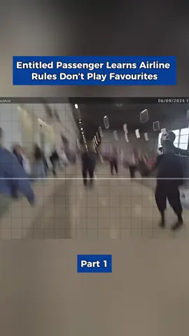 Part 1|Entitled Passenger Learns Airline Rules Don’t Play Favourites #copsoftiktok  #police #bodycam 