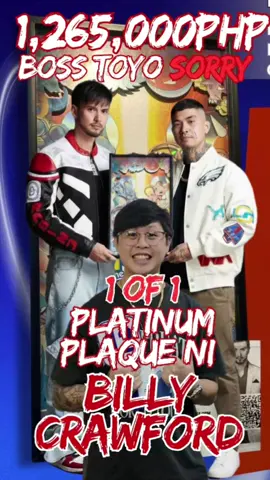 PART 1 NABILI KO KAY BOSS TOYO ANG 1 OF 1 PLATINUM PLAQUE NI SIR @billyjoecrawford  WORTH 1,265,000 PESOS! 🤑 #bosstoyo #BillyCrawford #billycrawfordpokemon #pokemon #paldopetcg 