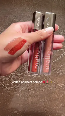 Pakai Wardah Matte LipCream shade 22 & 19 Cantik bgt🥰 @Wardah Beauty Official @Paragon Creator Hub Official #wardahlipcream 
