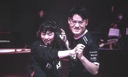 🐶🐻 #guke #guria #gumayusi #keria cre:codeam_