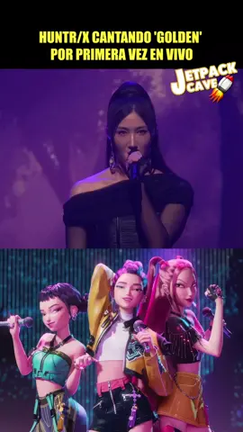 ¡HUNTR/X cantando 'Golden' por primera vez en  vivo en el show de Jimmy Fallon! ¡Ganó la música! #netflix #kpop #huntrix #golden  #kpopdemonhunters 